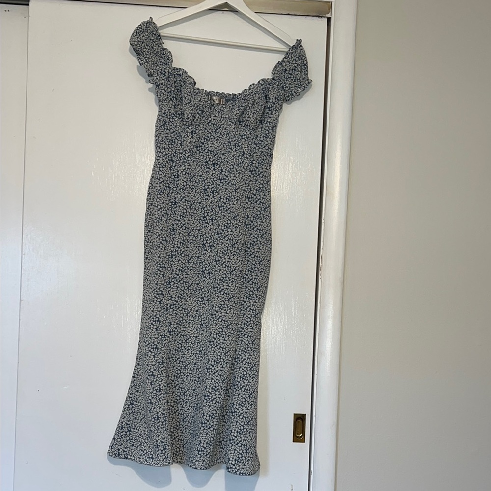 💖 Floral Off-Shoulder Dress